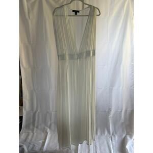 Forever 21 Sheer Sleeveless Maxi Cover Up Dress Womens 1X